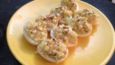 Ovos recheados do TK