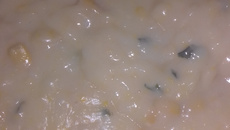 Creme de milho com queijo