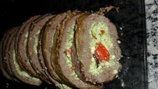 Rocambole de carne moída light