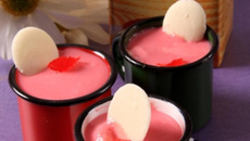 Estrogonofe de Salada de Frutas e Gelatina