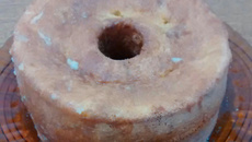 Massa de pão de ló com laranja