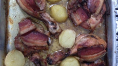 Frango assado na cerveja