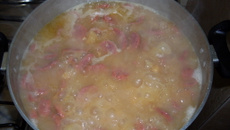 Sopa de grão de bico