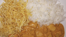 Estrogonofe de frango sem champignon