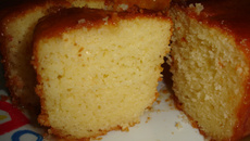 Bolo de iogurte de liquidificador