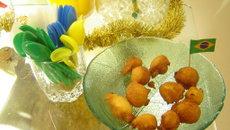 Bolinho de Chuva da Mamãe para a Copa