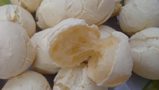 Pão de queijo sem leite