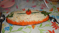 Salada de maionese para festa