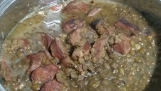 Feijoada de lentilha