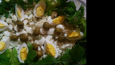 Salada fria de couve-flor