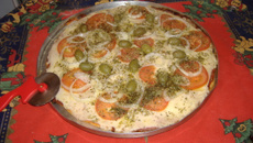 Massa de pizza de liquidificador