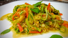 Macarrão de abobrinha do Marcão