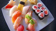 Arroz para sushi (usando arroz comum)