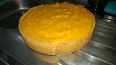 Cheesecake de damasco