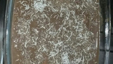 Pavê branco e preto