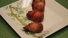 Rolê de frango assado