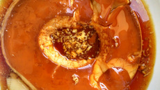 Pudim na panela de pressão