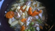 Sopa de peixe fácil