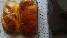 Pão de cenoura recheado com chocolate