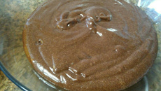 Mousse aerada de chocolate