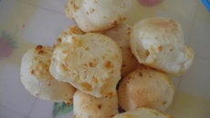 Pão de queijo (3 ingredientes)