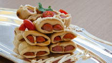 Enroladinho de salsicha