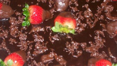 Torta de morango e Sonho de Valsa