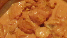 Frango ao molho rosa