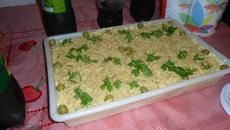 Torta de pão de fôrma