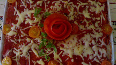 Lasanha de Frango com Pão