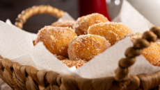 Bolinho de chuva sequinho