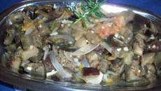 Salada de berinjela