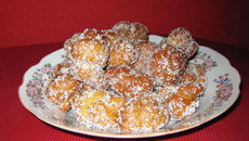 Nozinhos de massa de pão doce