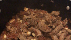 Picadinho de filé mignon ao molho shoyu