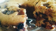 Bolo com goiabada simples