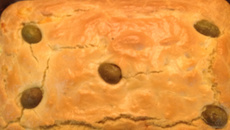 Empadão de atum e queijo