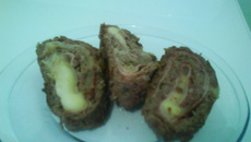 Rocambole de carne super rápido