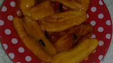 Banana Caramelizada Rápida