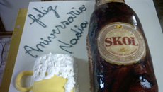 glacê com leite condensado