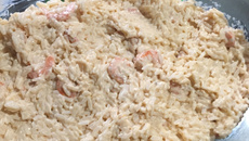 Arroz com camarão