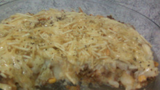 Escondidinho de carne moída especial