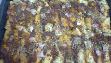 Panqueca especial de carne moída