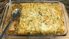 Torta de repolho saborosa