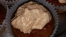 Cupcake salgado de beterraba