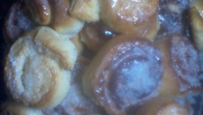 Rosquinha de coco molhada