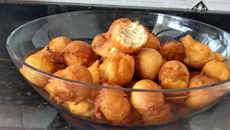 Bolinho de chuva simples e rápido