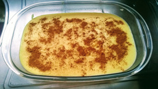 Curau rápido da Roberta