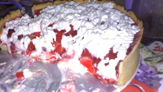 Torta de morango da Josy