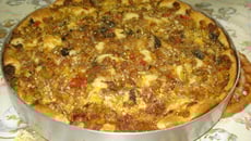 Bolo salgado de liquidificador