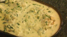 Peixe ao molho branco